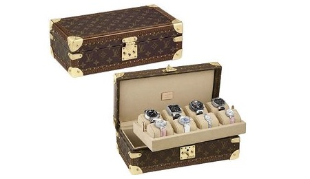Idee regalo Natale 2009, le valigette porta orologi by Louis Vuitton
